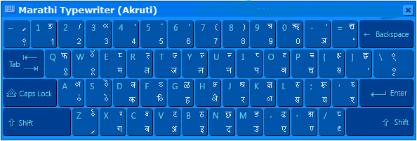 Shreelipi Keyboard Layout 5